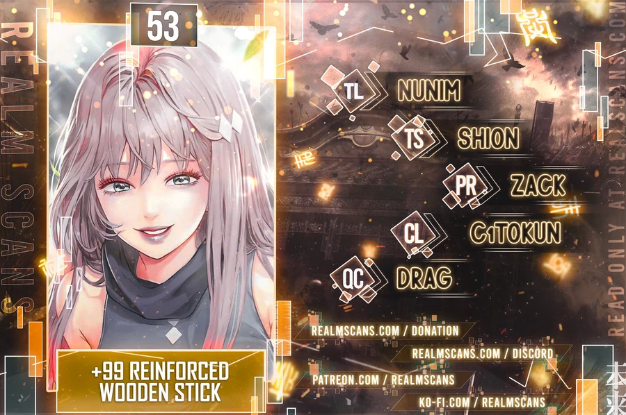 +99 Reinforced Wooden Stick 53, +99 Reinforced Wooden Stick 53 Page 1